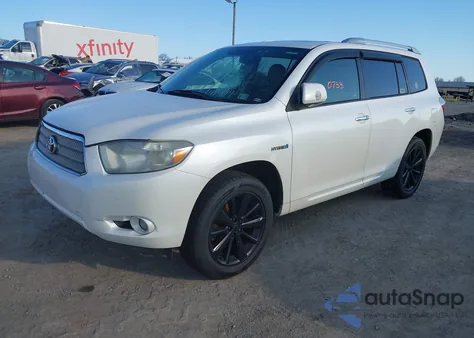 2010 Toyota Highlander Hybrid Limited V6 из США, поврежденный, VIN JTEJW3EH4A2038559